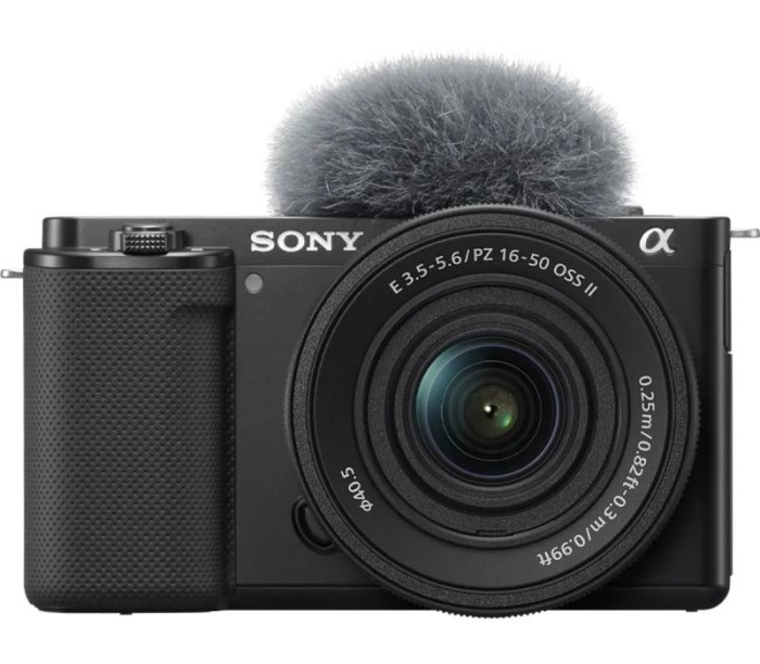 Sony Mirrorless Alpha ZV-E10, 24.2MP, 4K