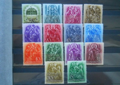 1938 SERIE UNGARIA foto
