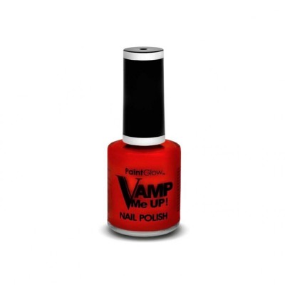 Lac de unghii Vamp Me Up! Paint Glow, rosu, 12 ml foto