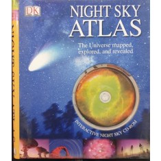 NIGHT SKY ATLAS - ROBIN SCAGELL (CARTE IN LIMBA ENGLEZA, CONTINE CD)