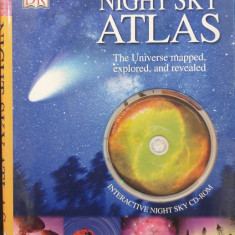 NIGHT SKY ATLAS - ROBIN SCAGELL (CARTE IN LIMBA ENGLEZA, CONTINE CD)