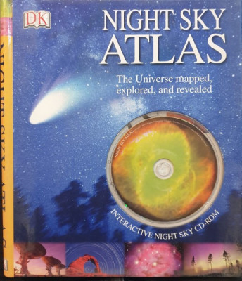 NIGHT SKY ATLAS - ROBIN SCAGELL (CARTE IN LIMBA ENGLEZA, CONTINE CD) foto