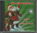 (D) CD sigilat-DE SARBATORI-colinde si cantece de voie buna