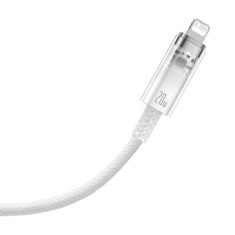 CABLU alimentare si date Baseus Explorer, Fast Charging Data Cable pt. smartphone, USB la Iphone Lightning 20W, 1m, control inteligent al temperaturii foto