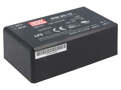 Convertor AC/DC 60W 15V 4A foto