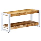 Cumpara ieftin Comodă TV, 90 x 30 x 40 cm, lemn masiv de mango