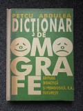 DICTIONAR DE OMOGRAFE - Abdulea