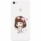 Husa silicon pentru Xiaomi Redmi Note 5A, Happy Girl