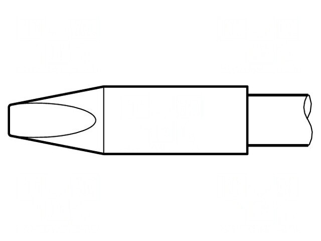 V&acirc;rf Șurubelniță 2,4x0,6mm Longlife C245741