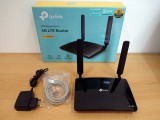 Router LTE TP-Link TL-MR6400 v5, 3G/4G, SIM, SMS, Wireless N300, internet backup, administrare cloud