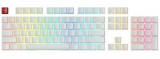 Kit taste pentru tastatura mecanica Aura Double-Shot Keycap, 104 taste, ANSI, layout US
