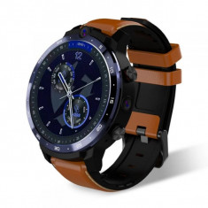 Smartwatch Lemfo LEM12 Pro, 4G, IPS 1.6 , 4GB RAM, 64GB ROM, Android 10, MT6762 OctaCore, GPS, Proiectie wireless, 900mAh, Maro
