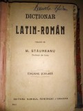 M. Staureanu - Dictionar Latin Roman (ED. Scrisul Romanesc, Craiova)