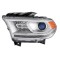 Far DODGE DURANGO, 2014-2015, partea stanga, TYC, cu &amp;quot;lumina timp de zi&amp;quot; tip LED; Tip=USA; HiR2+PY27/7W; manual; argintiu; Omologare: SAE;