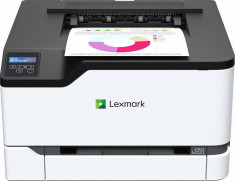 Imprimanta laser color Lexmark C3326dw Retea Duplex Wireless A4 White foto