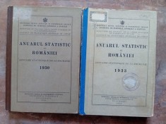 Anuarul statistic al Romaniei, 1930, 1930 București 1932, 1934