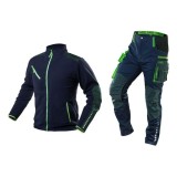 Set imbracaminte de lucru,geaca polar,pantaloni,model Premium,bleumarin,XXL/56,NEO