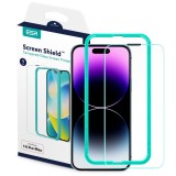 Folie sticla iPhone 14 Pro Max ESR Screen Shield, transparenta