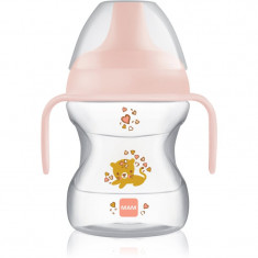 MAM Learn to Drink Cup cană pentru antrenament cu mânere Girl 190 ml