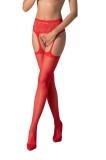 Dres Decupat Rosu Floral Passion S028 S-L, Lenjerie Sexy Decupaje, Material Premium, Marime Universala
