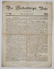 DER SIEBENBURGER BOTE , NR. 111 ZIAR , APARUT LA SIBIU , TEXT IN GERMANA CU CARACTERE GOTICE , 18 OCT. 1848