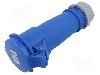 Conector alimentare AC, IEC 60309, IP44, 32A, 0,23kV, 3 pini, TAIZHOU BAOLUDA ELECTRIC - QX522