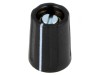Buton rotativ negru cu indicator ABS 4mmx10.5mmx14mm