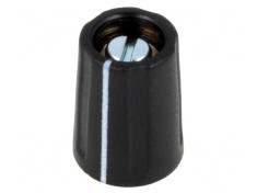 Buton rotativ cu indicator negru &amp;Oslash;10,5x14mm foto