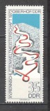 D.D.R.1973 C.M. de sanie Oberhof SD.371, Nestampilat