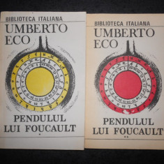 UMBERTO ECO - PENDULUL LUI FOUCAULT 2 VOLUME