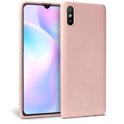 Husa TPU Tech-Protect Icon pentru Xiaomi Redmi 9A, Roz foto