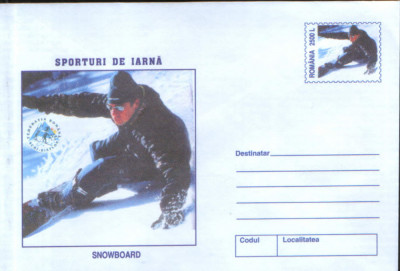 Intreg pos.plic nec.2001- Sporturi de iarna - Snowboard foto
