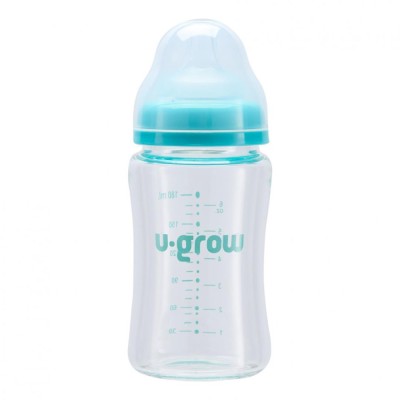 Biberon de sticla180 ml+2 tetine extra foto
