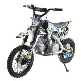 Cumpara ieftin Motocicleta cross 125cc NCX CRX 4T benzina 14/12&amp;quot; galben/alb/albastru
