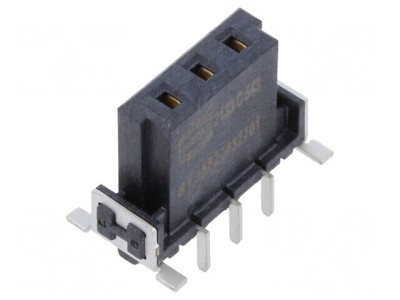 Conector PCB-PCB Mamă 3 Pini 2.54mm Har-flex&amp;reg; Power foto