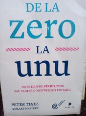 Peter Thiel - De la zero la unu (Editia: 2015) foto