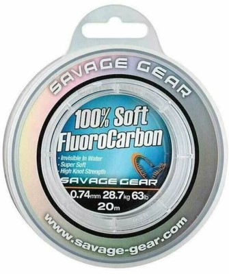 Fir SAVAGE GEAR Soft Fluoro Carbon Transparent, 0.46mm, 12.3kg-27lbs, 35m foto