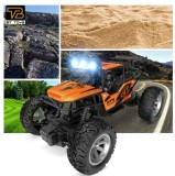 Masina cu telecomanda OFF ROAD Truck , lumini LED, incarcare USB, acumulator inclus, 19.5x13x11.5cm