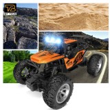 Masina cu telecomanda OFF ROAD Truck , lumini LED, incarcare USB, acumulator inclus, 19.5x13x11.5cm