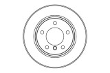 Disc Frana MOTAQUIP LVBD1162Z Coated BMW Seria 1 2 Cabriolet Coupe