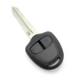 Carcasa cheie Mitsubishi cu 2 butoane, lama pe stanga, tip telecomanda