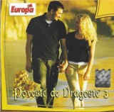 CD Poveste de Dragoste 3 - Holograf, Proconsul, Mandinga, original, Pop, Roton