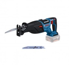 Bosch GSA 185-LI (solo) Ferastrau sabie brushless 230mm, Li-Ion 18V + 2 panze, fara acumulator in set - 4059952641171