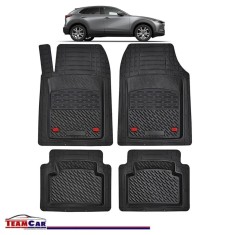 Covorase Auto TeamCar&amp;reg; Tip Tavita Compatibile Mazda CX-30 Generatia I (2019+) Negru Material Rezistent foto