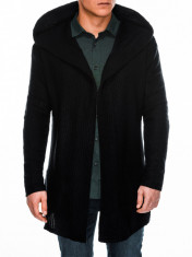 Cardigan premium barbati - E165-negru foto