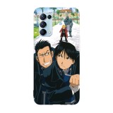 Husa compatibila cu Oppo A54 5G, Viceversa, model Roy Mustang and Maes Hughes, Silicon, TPU, Transparent, Carcasa