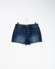 Pantaloni scurti Only din denim cu nasturi metalici 2107901005 foto