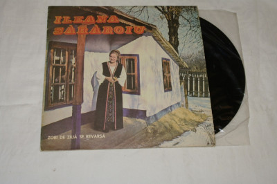 Ileana sararoiu - Zori de ziua se revarsa - vinil foto