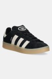 adidas Originals sneakers din piele &icirc;ntoarsă Campus 00S culoarea negru, JQ8354