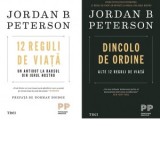 Pachet 2 carti Jordan B. Peterson: 1. 12 reguli de viata. Un antidot la haosul din jurul nostru 2. Dincolo de ordine. Alte 12 reguli de viata - Jordan